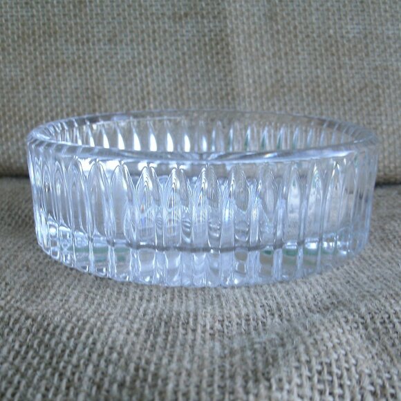Vintage Waterford Lead Crystal Wine Bottle Coaster - Picture 2 of 13